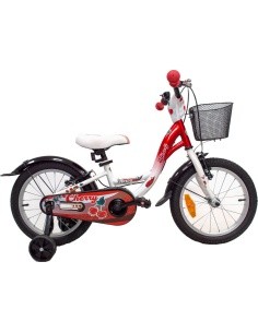 4KIDS Cherry 16" suurus 9,5" (24 cm) (teras, punane/valge)