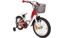 4KIDS Cherry 16" size 9.5" (24 cm) (steel, red/white)