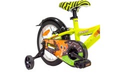 Jalgratas 4KIDS Lion 16", suurus 10" (25,5 cm) (alumiinium, kollane)