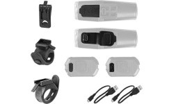 Light Set FORCE VARIO 500LM + 25LM, USB
