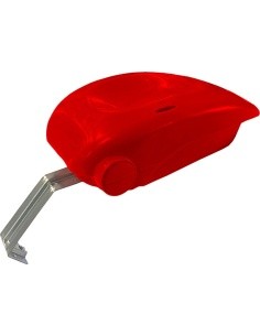 Children's bicycle rear rack box (red)
