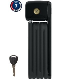 Abus Folding Bordo Lite Mini 6055/60 jalgratta lukk, must