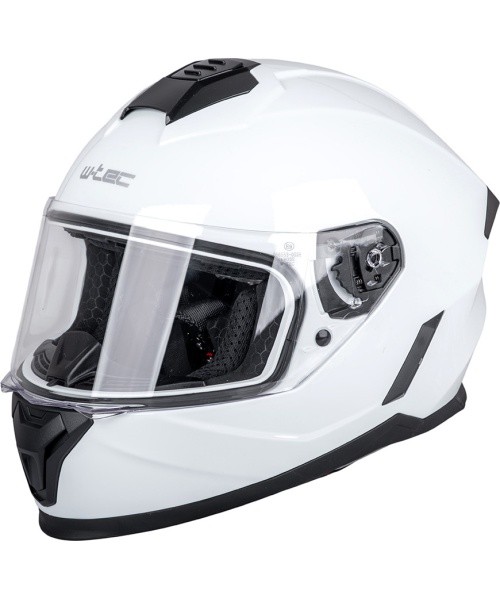 Children’s Full-Face Helmet W-TEC Basmeck - Glossy White