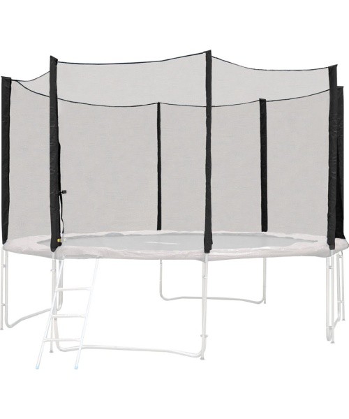 Trampoline Safety Net inSPORTline Froggy PRO 305 cm – for 8 poles - Black