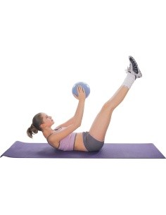 Treeningpall inSPORTline Aerobic Ball 35 cm - Mocha mousse