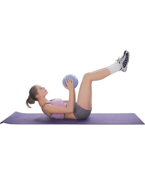 Treeningpall inSPORTline Aerobic Ball 35 cm - Mocha mousse