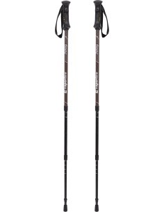 Kepikõnni teleskoopkepid inSPORTline Treking - Dark Brown