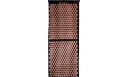 Acupressure mat inSPORTline AKU-1000 125x50cm - černá-mocha mousse