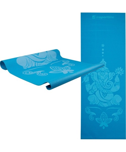 Yoga mat inSPORTline Spirit 172x60x0,3cm - Blue