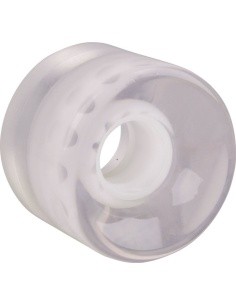 Penny Board Clear Wheel 60*45mm - White