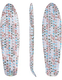 Penny Board'i laud WORKER Paterny 22,5*6" - Disain 1