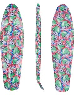 Penny Board Deck WORKER Paterny 22.5*6” - Design 2