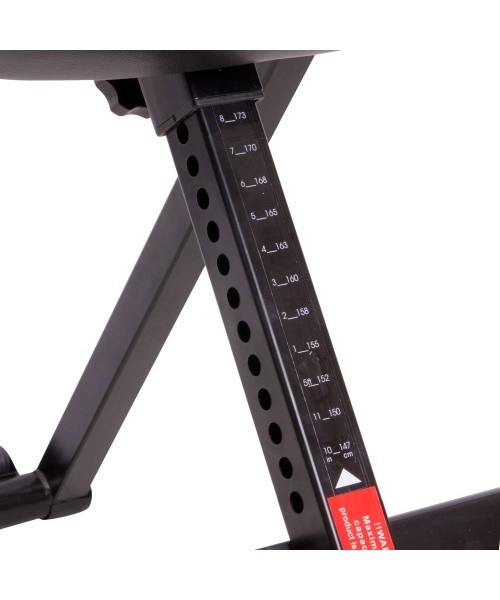 Heated inversion Table inSPORTline Inverso Heaty - Black