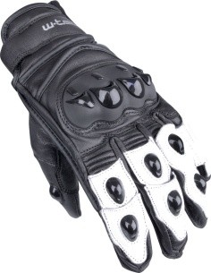 Mootorratturi kindad W-TEC Radoon - Must/valge
