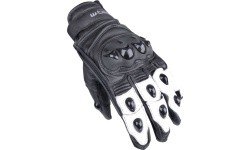 Mootorratturi kindad W-TEC Radoon - Must/valge