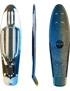 Penny board laud WORKER Mirria 22,5*6" - Kollane