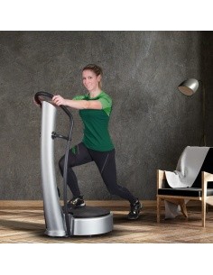 Vibroplatvorm VibroGym inSPORTline Lotos - Pruun