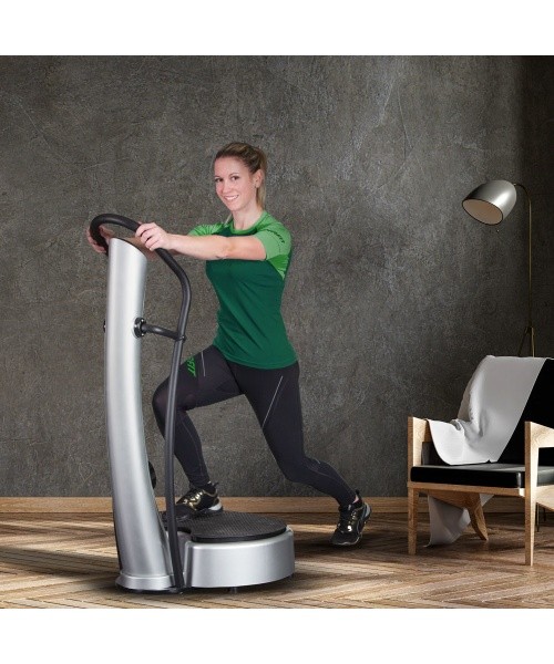 Vibration Platform VibroGym inSPORTline Lotos - Brown