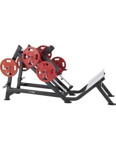 Hack Press Machine Steelflex Plateload Line PLHP - Black/Red