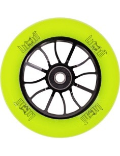 Tõukeratta rattad LMT S, 110 mm, ABEC 9 laagritega - Black / green
