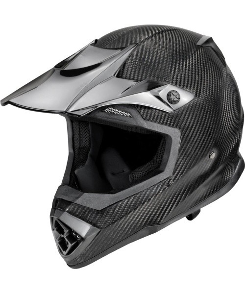 Motocross Helmet W-TEC Crosscomp - Carbon Glossy