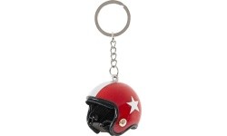 Helmet-Shaped Keychain W-TEC Clauer - Black