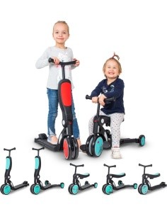 Children’s Multi-Purpose Vehicle 5-in-1 Worker Finfo - Blue