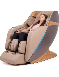 Massage chair inSPORTline Numana - Light Brown