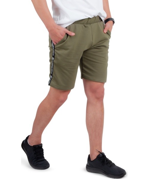 Men’s Sweatshorts inSPORTline Easystrap - Khaki