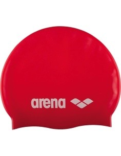 Ujumismüts Arena Classic Silicone - Punane