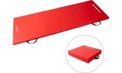 Kokkupandav võimlemismatt inSPORTline Trifold 180 x 60 x 3 cm - Punane