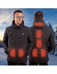 Men’s Heated Jacket W-TEC HEATborg - Black