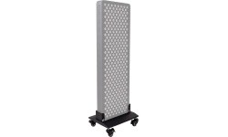 Stand w/ Wheels for Red LED Light Therapy Panel inSPORTline Tugare - Black