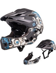 Downhill Helmet W-TEC Delgada - Black Heart Mechanic