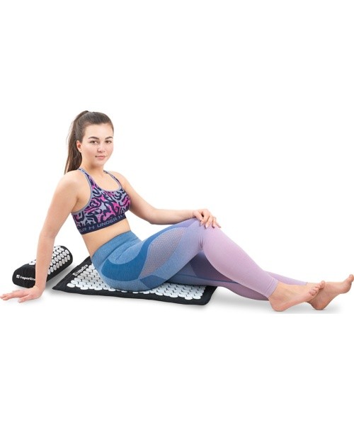 Massage set inSPORTline Alavea II - Mocha mousse-růžová