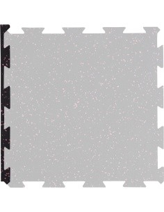 Edge Piece for Heavy Duty Floor Mat inSPORTline Puzeko 50 x 50 x 0.5 cm - Black - variant A