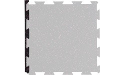 Edge Piece for Heavy Duty Floor Mat inSPORTline Puzeko 50 x 50 x 0.5 cm - Black - variant A