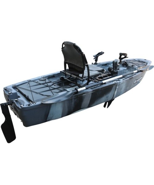 Folding Pedal Drive Kayak inSPORTline Rhoner Urban Camo