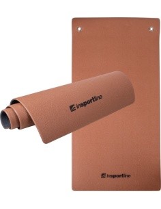 Exercise Mat inSPORTline Aero Advance 140 x 60 x 0.9 cm - Mocha mousse-šedá
