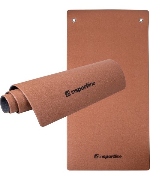 Exercise Mat inSPORTline Aero Advance 140 x 60 x 0.9 cm - Mocha mousse-šedá