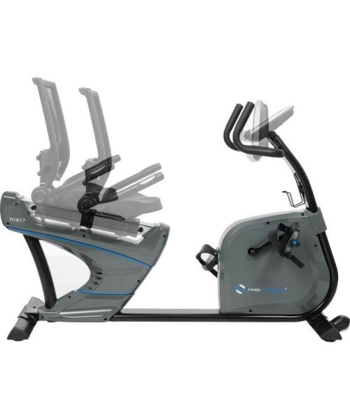 R1817 RECUMBENT MAGNETIC BIKE WITH GENERATOR SYSTEM HMS PREMIUM
