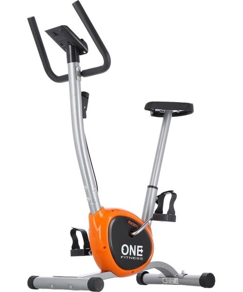 Exercise Bike One Fitness RW3011, Silver-Orange