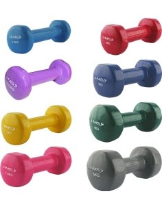 17023 VINYL DIPPING DUMBBELL HMS (1pcs.) - 1,5 kg