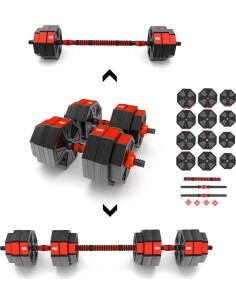 SGC20  BARBELL AND DUMBBELLS COMPOSITE HMS - 30 kg