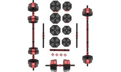 SGC20  BARBELL AND DUMBBELLS COMPOSITE HMS - 15 kg