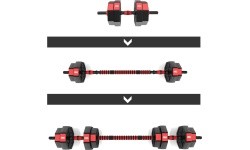SGC20  BARBELL AND DUMBBELLS COMPOSITE HMS - 15 kg