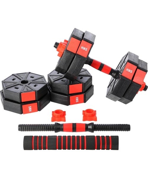 SGC20  BARBELL AND DUMBBELLS COMPOSITE HMS - 15 kg
