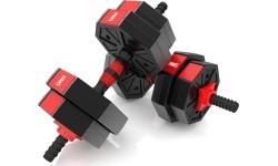 SGC20  BARBELL AND DUMBBELLS COMPOSITE HMS - 15 kg