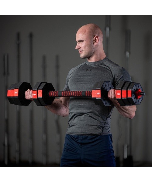SGC20  BARBELL AND DUMBBELLS COMPOSITE HMS - 15 kg