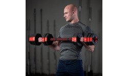 SGC20  BARBELL AND DUMBBELLS COMPOSITE HMS - 15 kg